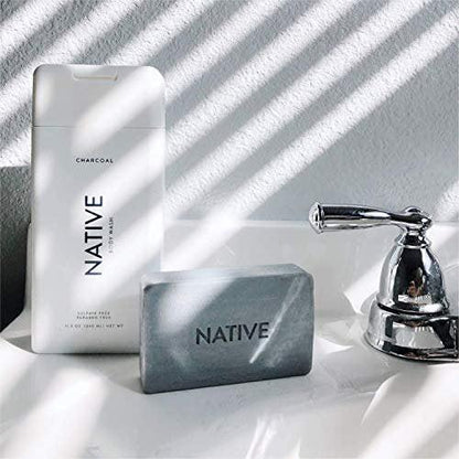 Native Duschgel 3er-Pack – Natürliches Duschgel für Damen & Herren – SLS- & Parabenfrei – Gurke & Minze, Kokos & Vanille, Lavendel & Rose