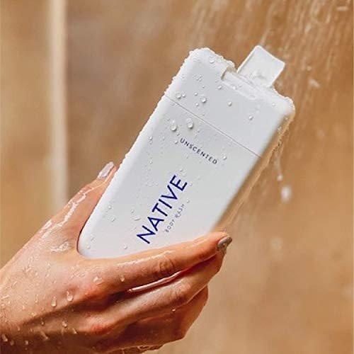 Native Duschgel 3er-Pack – Natürliches Duschgel für Damen & Herren – SLS- & Parabenfrei – Gurke & Minze, Kokos & Vanille, Lavendel & Rose