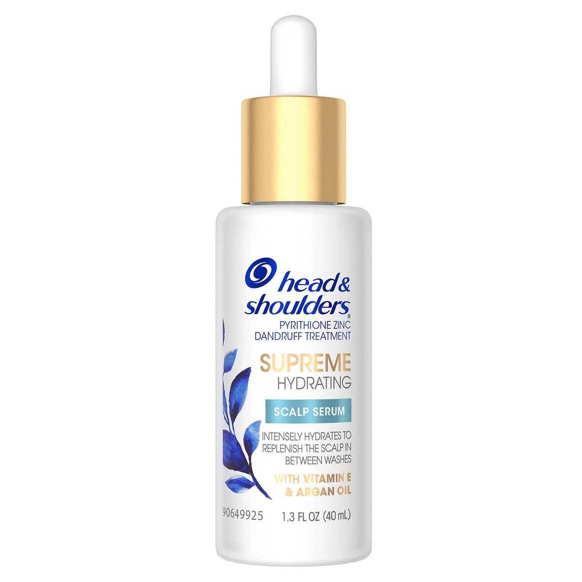 Head & Shoulders Supreme Feuchtigkeitsspendendes Kopfhautserum mit Arganöl und Vitamin E, 1,3 Fl Oz