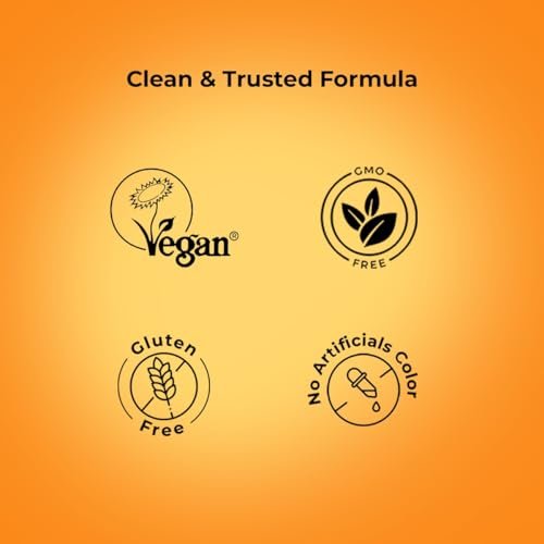 Turmeric Gummis für Erwachsene und Kinder | Hochdosiertes Kurkuma und Ingwer Präparat | Vegane, organische, natürliche Kurkuma-Gummis für die allgemeine Gesundheit | Bestes Curcumin-Präparat mit Ingwer