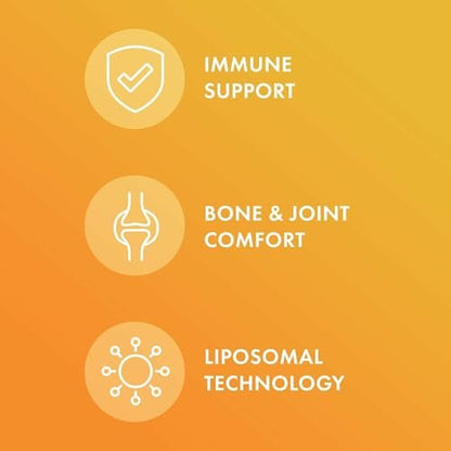 Dr. Mercola Liposomales Vitamin D3 – 1.000 IE pro Portion – Unterstützt Herz-, Knochen- und Immunsystem – Non-GMO, Sojafrei & Glutenfrei – 30 Kapseln (30 Portionen)