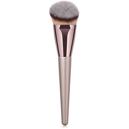 VVS Professioneller Make-up-Pinsel-Set – Premium Synthetik-Foundation-Pinsel, Kabuki-Pinsel für flüssiges und pudriges Make-up (Gold, 1 Stück)