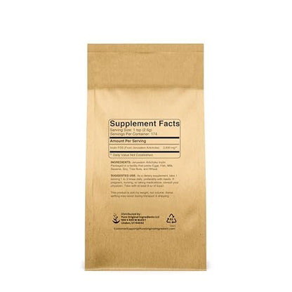 Pure Original Ingredients Inulin FOS Pulver (1 Pfund) – Immer rein, keine Füllstoffe oder Zusätze, laborgeprüft