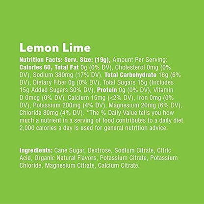 Nuun Hydration Endurance Pulver, Lemon Lime, 5 essentielle Elektrolyte + Kohlenhydrate, Vegan, Nicht-GVO, 16 Portionen