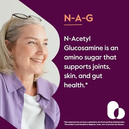 BESTVITE N-Acetyl Glucosamin (N-A-G) 700mg – 120 Kapseln – ohne Stearate – Nicht-GVO – Glutenfrei