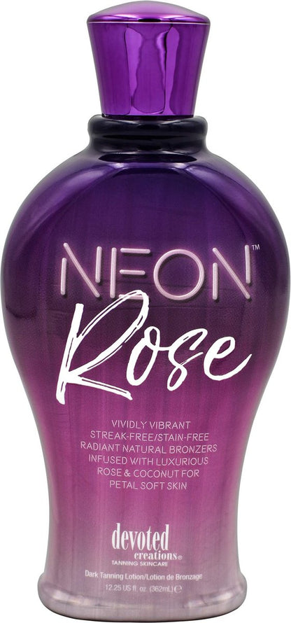 Devoted Creations Neon Rose Bräunungslotion mit natürlichen Bronzern 12,25 oz