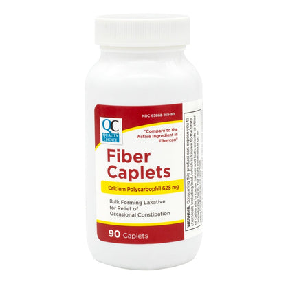 Quality Choice Fiber Therapy Caplets – Sanfte Verstopfungslinderung ohne Blähungen, 90 Stück