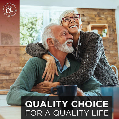 Quality Choice Fiber Therapy Caplets – Sanfte Verstopfungslinderung ohne Blähungen, 90 Stück
