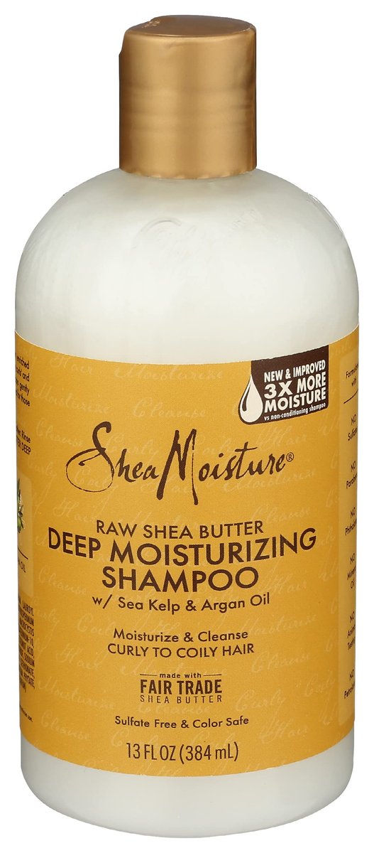 Shea Moisture Raw Shea Butter Feuchtigkeitsspendendes Shampoo, 13 Unzen