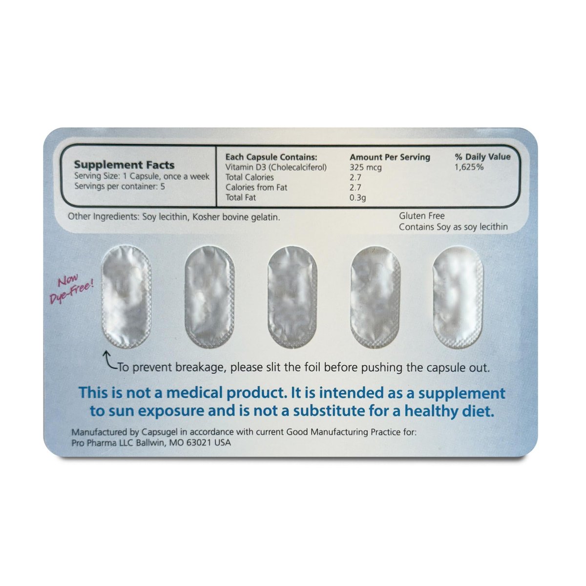 Maximum D3 13.000 IE – 5 Kapseln (5-Wochen-Vorrat) | Hochdosiertes Vitamin D3