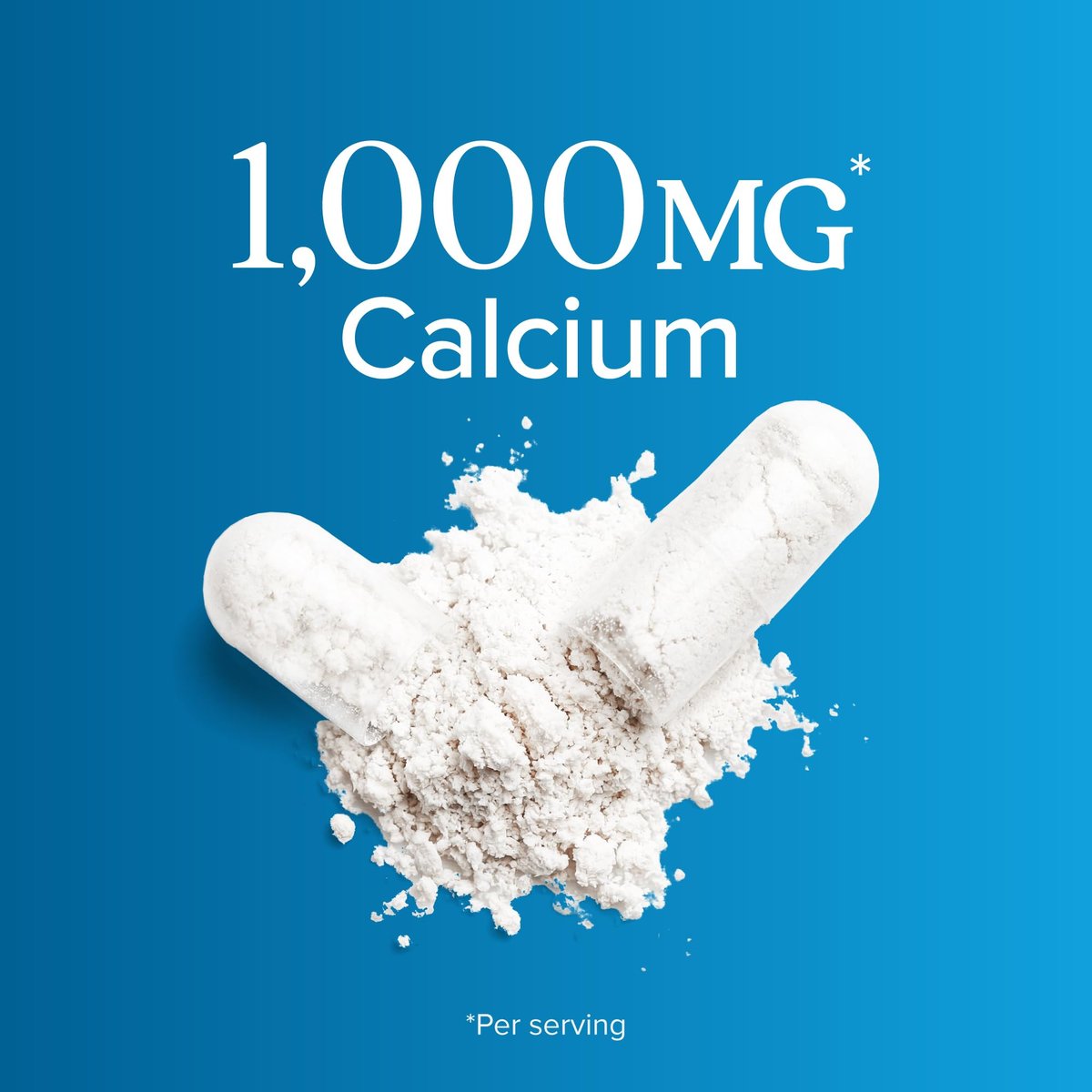 Calcium Citrat 1000mg | Hochdosiertes Calcium für Knochen & Zähne | Hohe Bioverfügbarkeit | Magenfreundlich | Vegan & Non-GMO | 3-Monats-Vorrat | Calciumpräparat für Frauen & Männer | 365 Kapseln