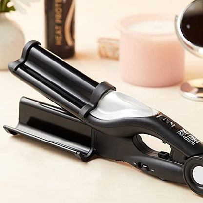 Hot Tools Pro Artist Nano Ceramic Deep Waver – Beachy Waves ohne Frizz und mit glänzendem Finish