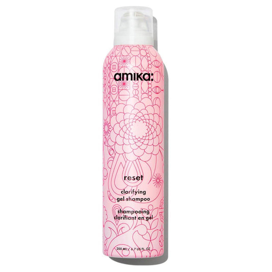 Amika Reset Clarifying Gel Shampoo – 200 ml Tiefenreinigendes Gel-Shampoo für kräftiges, gesundes Haar