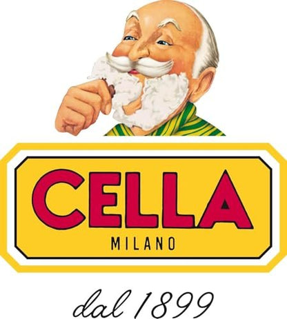 Cella Milano Aloe Vera Rasierseife, 150 g – Dichter, luxuriöser Schaum mit Rasierklingen-Schutz, hergestellt in Italien seit 1899