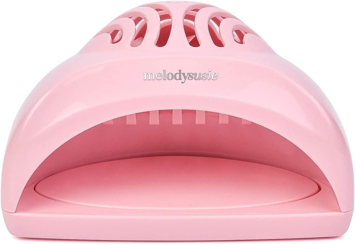 MelodySusie Tragbarer Nageltrockner für Kinder, Mini Nagelventilator für wasserbasierten Nagellack, sicheres Maniküre-Werkzeug für Hände und Haut, Geschenk für Mädchen, Rosa