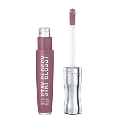 Rimmel Stay Glossy Lipgloss – Nicht klebrig und leicht für Farbe und Glanz – 200 Tainted Love, 5,1 ml