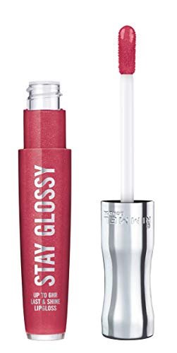 Rimmel Stay Glossy Lipgloss – Nicht klebrig & leicht, Farbe & Glanz, 500 Rulebreaker, 5,1 ml