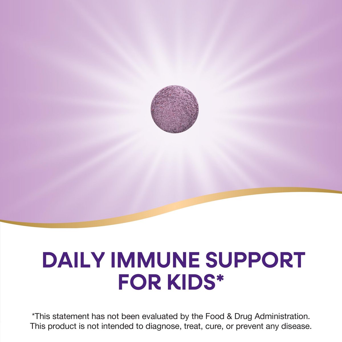 Nature's Way Sambucus Holunder Immun-Kaulutsch für Kinder ab 2 Jahren, Immununterstützung*, Vitamin C, Zink, mit Superfood-Antioxidantien, glutenfrei, 40 Kautabletten