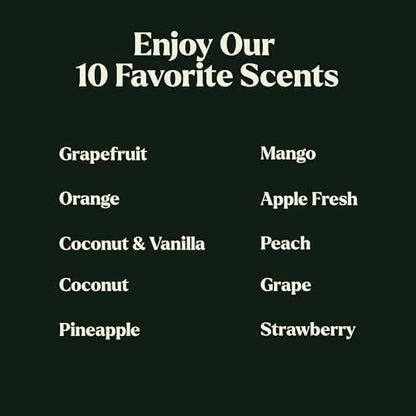 Duftöl Set - Premium 10 Stück Duftöle für Kerzenherstellung, Seifenduft, Aromaperlen, Badebomben, Parfüm & Aromaöl für Lipgloss - Fruchtige Düfte (10 ml)