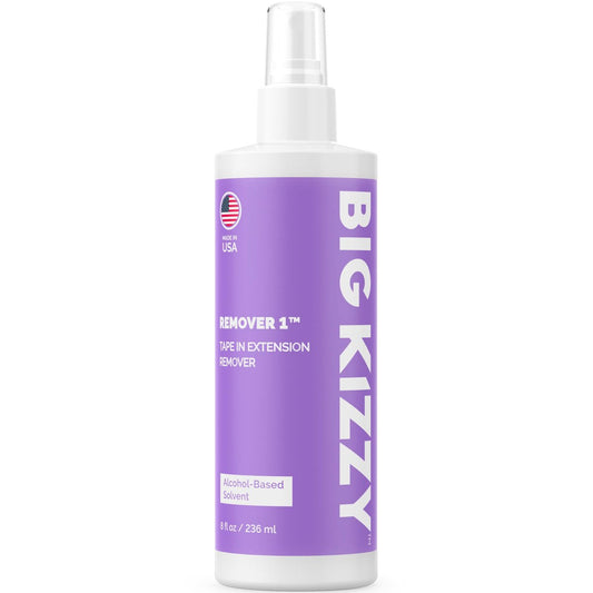 Big Kizzy Tape in Extension Remover Spray - Schnellster und einfachster Tape-In-Entferner (237 ml) - Kompatibel mit allen Echthaar-Extension-Tapes
