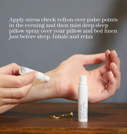 thisworks Choose Sleep Travel Kit – Tiefschlaf-Kit mit Mini-Spray und Aromatherapie-Roller, ätherische Öle aus Eukalyptus, Weihrauch und Lavendel, 2x5 ml