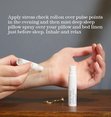 thisworks Choose Sleep Travel Kit – Tiefschlaf-Kit mit Mini-Spray und Aromatherapie-Roller, ätherische Öle aus Eukalyptus, Weihrauch und Lavendel, 2x5 ml