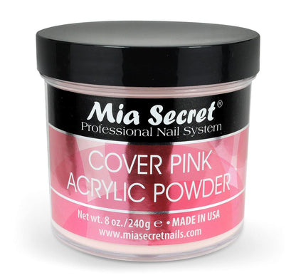 Mia Secret Cover Pink Acrylpulver (227 g) – Professionelles Nailsystem für langanhaltende Nägel