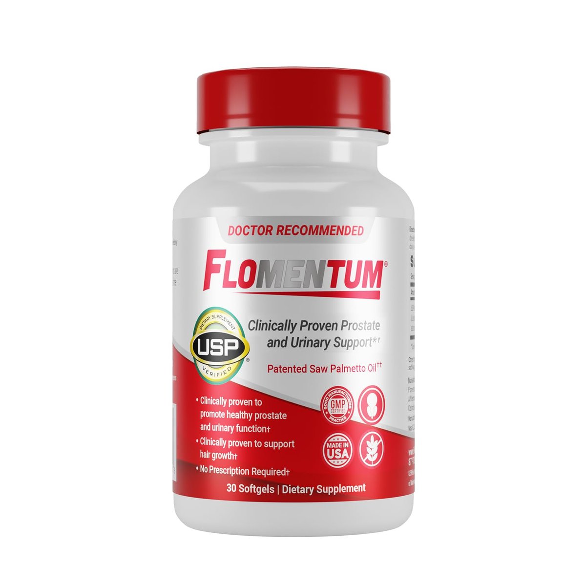 Flomentum® Sägepalme für Männer – Prostatakomplex mit 320 mg, tägliche Unterstützung für die Prostata-Gesundheit und gesunden Harnfluss, 30 Kapseln