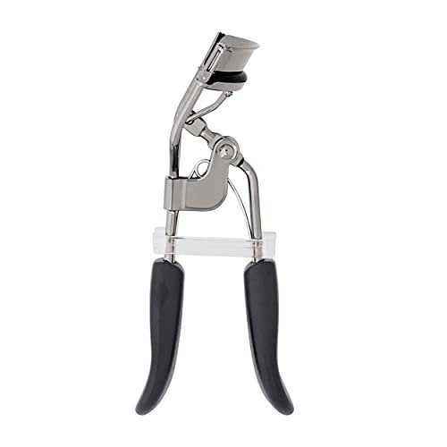 e.l.f. Pro Wimpernzange – Edelstahl, langanhaltende natürliche Locke, ergonomisches Design, inkl. Ersatzpad, für alle Augenformen