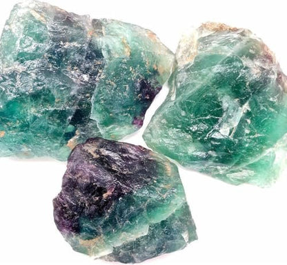 Simurg Roher Fluoritstein 1lb – Regenbogen-Fluorit-Rohkristall der Güteklasse A für Lapidary, Tumbling, Cabbing, Polieren, Reiki-Heilung