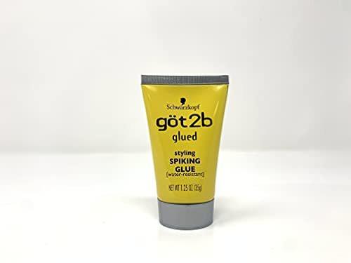 Got2B Glued Styling Spiking Wasserfestes Haarwachs (6er-Pack) – 1,25 Unzen pro Tube