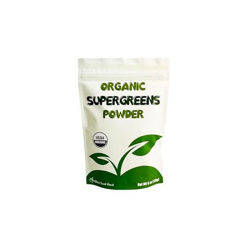 Cherie Sweet Heart Supergreens Pulver - Bio Grünpulver Superfood - 170g - 34 Portionen