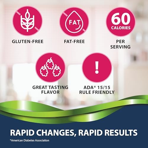 TRUEplus Glukose Tabletten, Himbeer-Geschmack, 15g schnell wirkende Kohlenhydrate, fettfrei, glutenfrei, Energieschub, 10 Stück, 6er-Pack