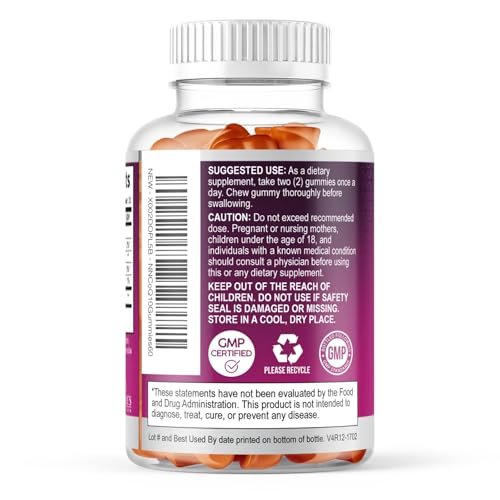 CoQ10 Gummis – Coenzym Q10 100 mg pro Portion – 3-fache Stärke, hohe Absorption, Antioxidans-Ergänzung für Herzgesundheit & Energieproduktion – Ultra Coq 10 Vitaminpräparat – 60 Gummis