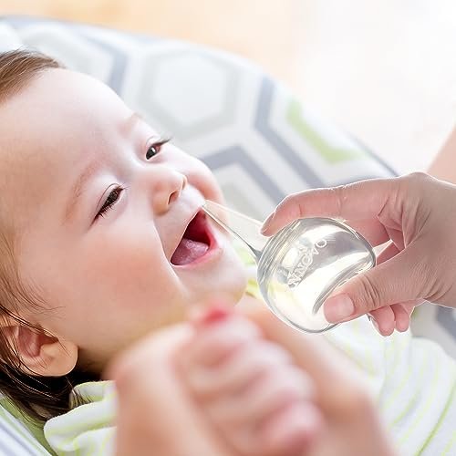 Innovo FSA/HSA-fähiger Baby-Ohrenspritze und Nasensauger aus medizinischem Silikon – Wiederverwendbar, Leicht zu Reinigen