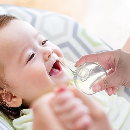 Innovo FSA/HSA-fähiger Baby-Ohrenspritze und Nasensauger aus medizinischem Silikon – Wiederverwendbar, Leicht zu Reinigen