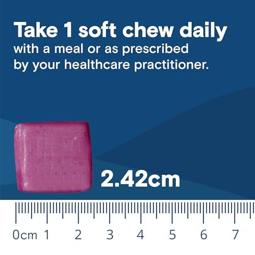 Bariatric Fusion Calcium Kaugummis | Calciumcitrat mit Vitamin D3 | Zuckerfrei, kaubar | Cranberry-Traube | 60 Stück