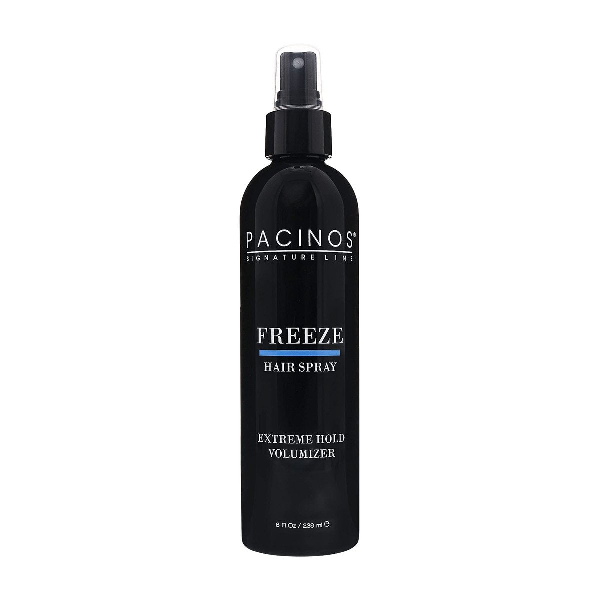 Pacinos Freeze Haarspray – Extra starker Halt für alle Haartypen – Professionelles Styling- und Finish-Spray für maximales Volumen