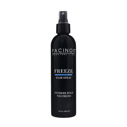 Pacinos Freeze Haarspray – Extra starker Halt für alle Haartypen – Professionelles Styling- und Finish-Spray für maximales Volumen