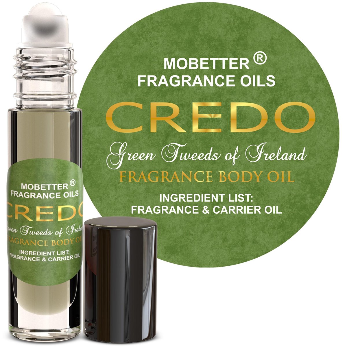 MOBETTER FRAGRANCE OILS Credo Green Tweeds of Ireland Duftkörperöl, 0,33 Fl Oz
