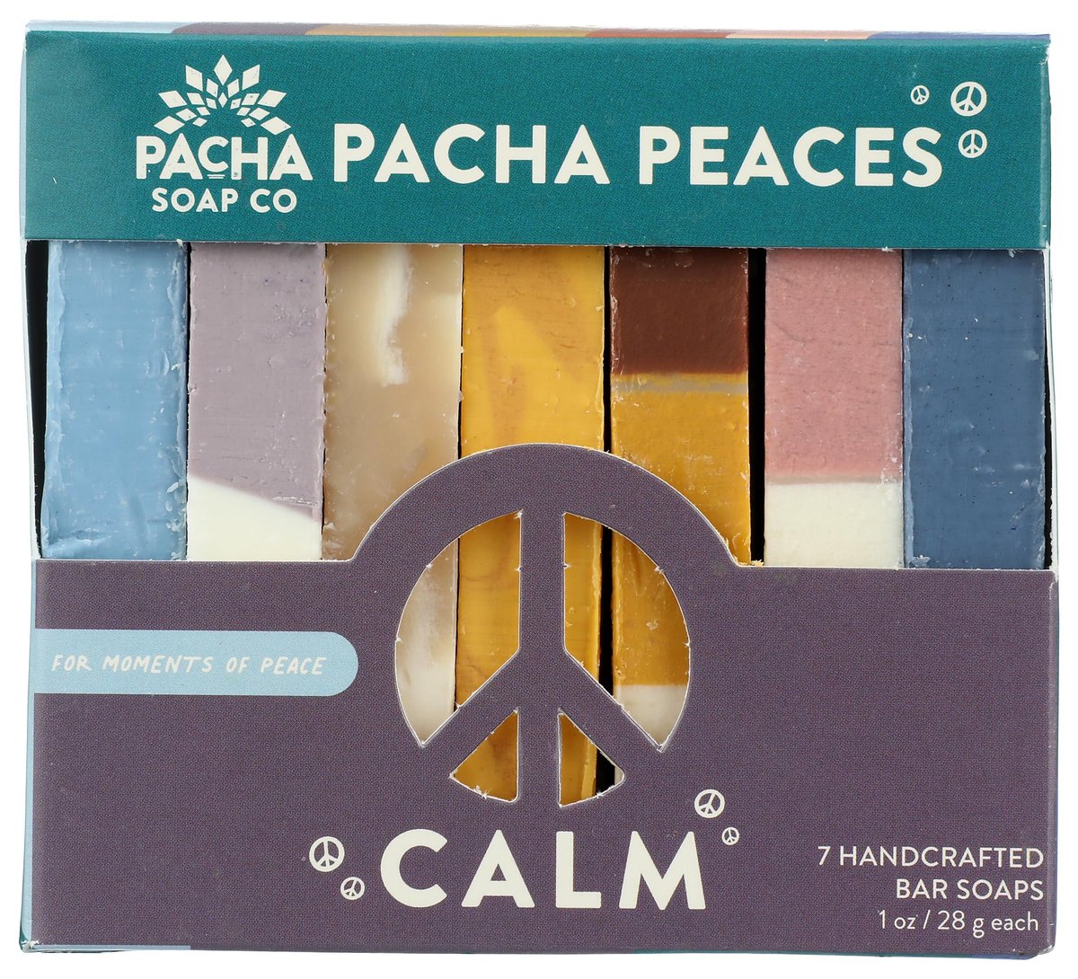 Pacha Soap Calm Peaces Seife – 7 Unzen, mehrfarbig