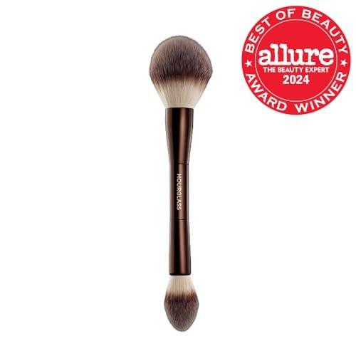 Hourglass Veil Powder Brush – Obsidian – Präziser Pinsel für losen Puder