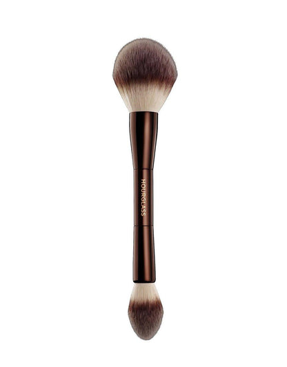 Hourglass Veil Powder Brush – Obsidian – Präziser Pinsel für losen Puder