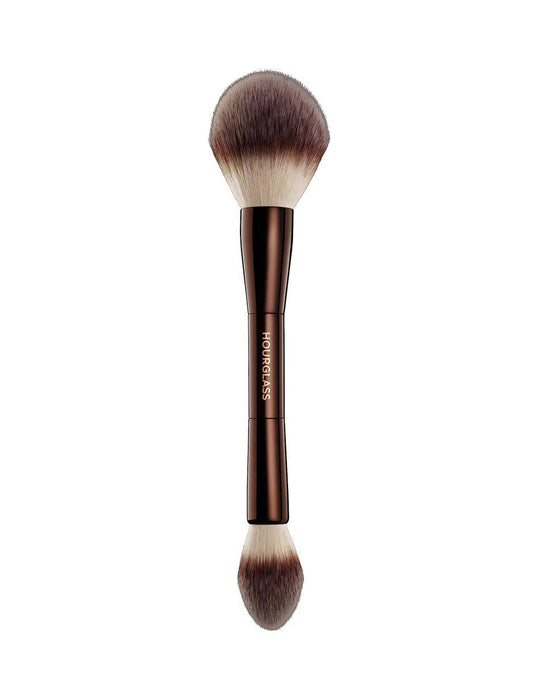 Hourglass Veil Powder Brush – Obsidian – Präziser Pinsel für losen Puder