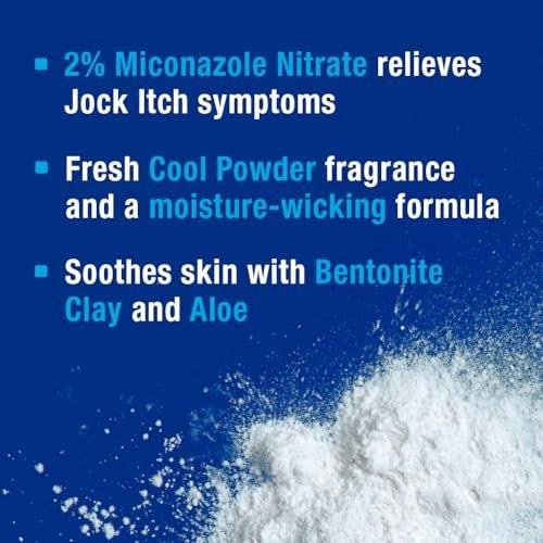 Zeasorb Super Absorbierendes Antifungal-Puder für Jock Itch – Dermatologen empfohlen, bekämpft Pilze und absorbiert Feuchtigkeit, patentierte Geruchskontrolle mit Bentonit-Ton und Aloe, 70 g