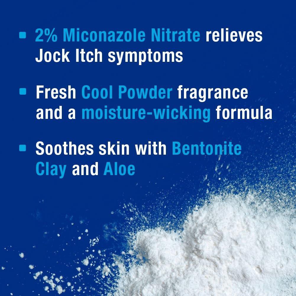Zeasorb Super Absorbierendes Antifungal-Puder für Jock Itch – Dermatologen empfohlen, bekämpft Pilze und absorbiert Feuchtigkeit, patentierte Geruchskontrolle mit Bentonit-Ton und Aloe, 70 g