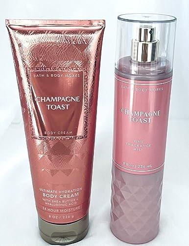 Bath & Body Works Champagne Toast – Duftspray und Körpercreme im Set (2019)