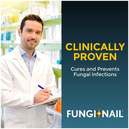Fungi-Nail Anti-Pilz-Liquid-Lösung, 1 Unze (2er-Pack) – Wirksame Nagelpilzbehandlung mit Tolnaftat