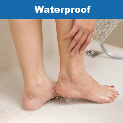 LotFancy Blasenpflaster für Füße, 24 Blasenpads und 12 Aknepflaster, 8 Größen Hydrokolloidpflaster, wasserdichtes Gel-Polster-Set für Zehenschutz, Blasenprävention an der Ferse