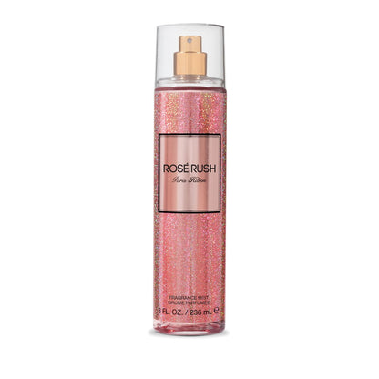 Paris Hilton Rose Rush Body Spray für Damen | Blumig-fruchtiger Duft mit Rosenblättern, Papaya und Amber | Feminin, flirtig und langanhaltend | 240 ml